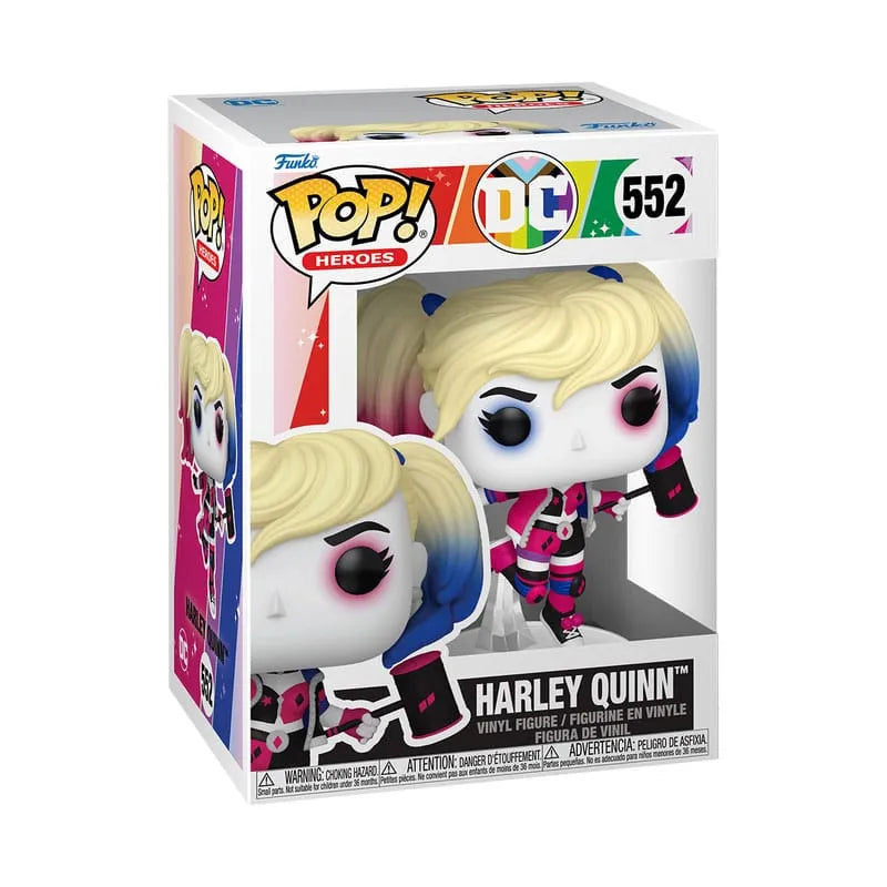 Pride POP! Heroes Vinyl Figur Harley Q 9 cm - Smalltinytoystore