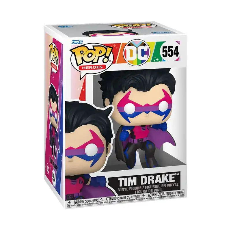 Pride POP! Heroes Vinyl Figur Tim Drake 9 cm - Smalltinytoystore