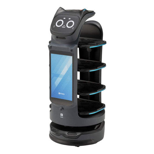 Pudu Robotics Plastic Model Kit Bellabot Black Ver. 11 cm - Smalltinytoystore