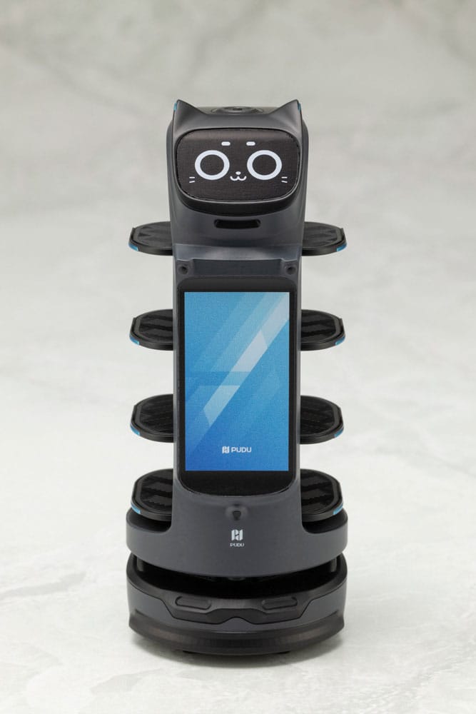 Pudu Robotics Plastic Model Kit Bellabot Black Ver. 11 cm - Smalltinytoystore