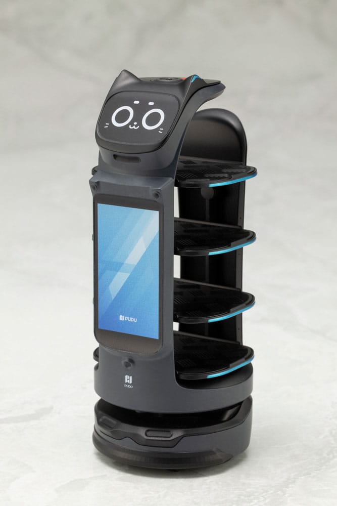 Pudu Robotics Plastic Model Kit Bellabot Black Ver. 11 cm - Smalltinytoystore