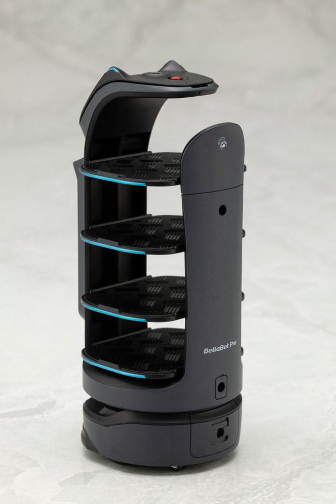 Pudu Robotics Plastic Model Kit Bellabot Black Ver. 11 cm - Smalltinytoystore