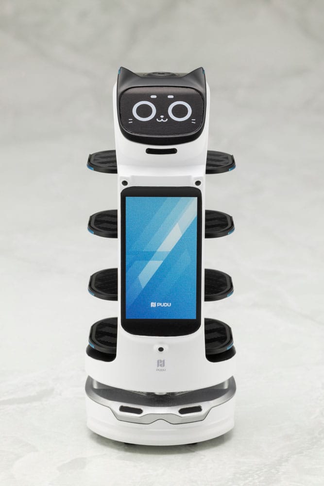 Pudu Robotics Plastic Model Kit Bellabot White Ver. 11 cm - Smalltinytoystore