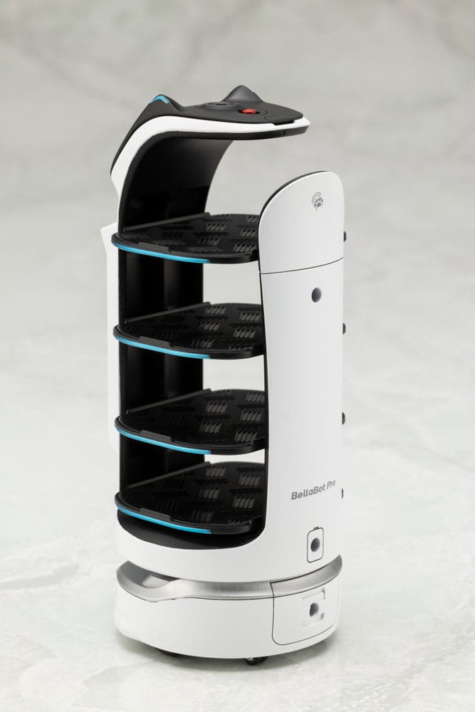 Pudu Robotics Plastic Model Kit Bellabot White Ver. 11 cm - Smalltinytoystore