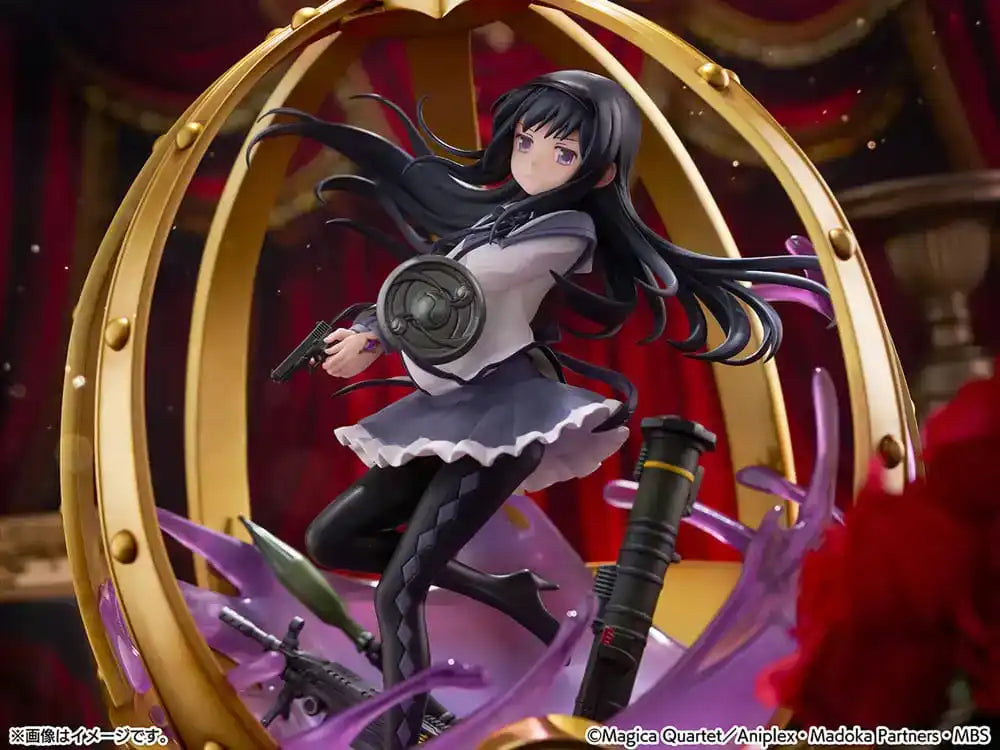 Puella Magi Madoka Magica PVC Statue 1/7 Akemi Homura 26 cm - Smalltinytoystore