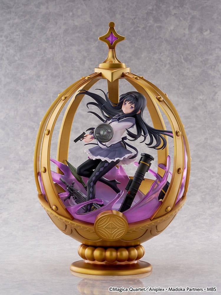 Puella Magi Madoka Magica PVC Statue 1/7 Akemi Homura 26 cm - Smalltinytoystore