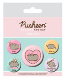 Pusheen Ansteck-Buttons 5er-Pack Pusheen Nah - Smalltinytoystore