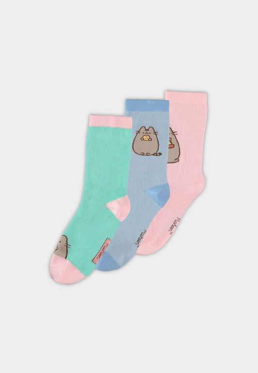 Pusheen Socken 3er-Pack Pusheen 35-38 - Smalltinytoystore