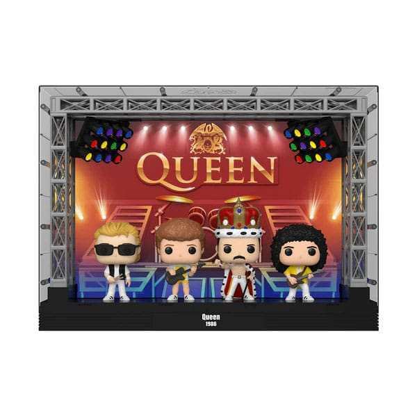 Queen POP Moments Deluxe Vinyl Figuren 4er-Pack Wembley Stadium - Smalltinytoystore