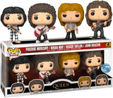 Queen POP! Rocks Vinyl Figuren 4er-Pack 9 cm - Smalltinytoystore