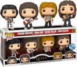 Queen POP! Rocks Vinyl Figuren 4er-Pack 9 cm - Smalltinytoystore