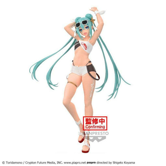 Racing Miku: Hatsune Miku Racing 2023 Tropical Version PVC Statue - Smalltinytoystore