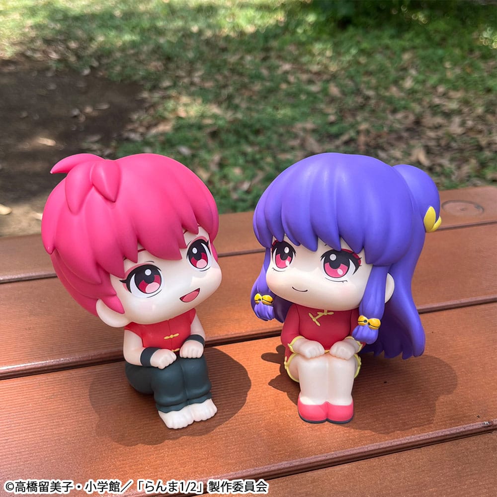 Ranma 1/2 Look Up PVC Statue Ranma & Shampoo 11 cm (with gift) - Smalltinytoystore