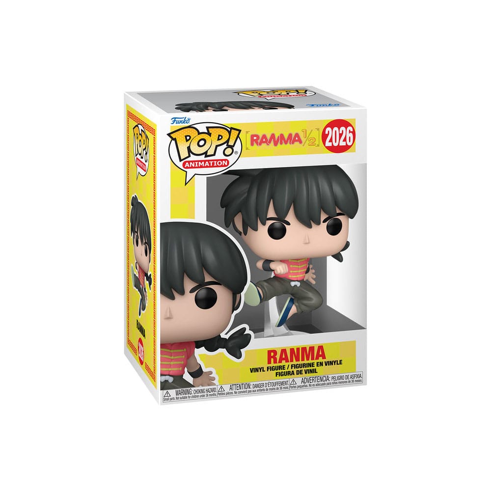 Ranma 1/2 POP! Animation Vinyl Figur Ranma w/CH 9 cm Sortiment (6) - Smalltinytoystore