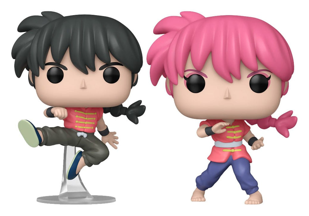 Ranma 1/2 POP! Animation Vinyl Figur Ranma w/CH 9 cm Sortiment (6) - Smalltinytoystore
