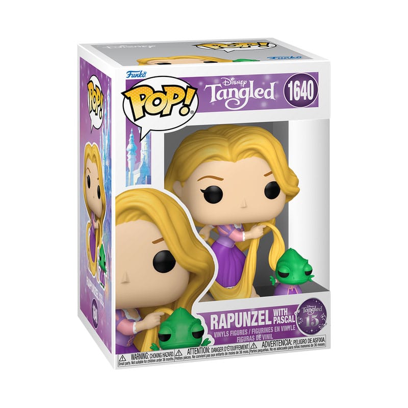 Rapunzel - Neu verföhnt POP!&Buddy Animation Vinyl Figur Rapunzel & Pascal 9 cm - Smalltinytoystore