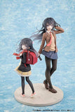 Rascal Does Not Dream of a Knapsack Kid PVC Statue Mai Sakurajima High School Graduation Ver. & Knapsack Kid 19 cm - Smalltinytoystore