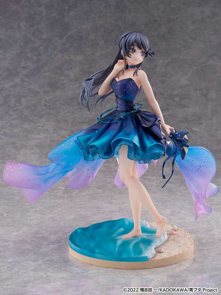 Rascal Does Not Dream of Bunny Girl Senpai PVC Statue 1/7 Mai Sakurajima Starry night sky Ver. 25 cm - Smalltinytoystore