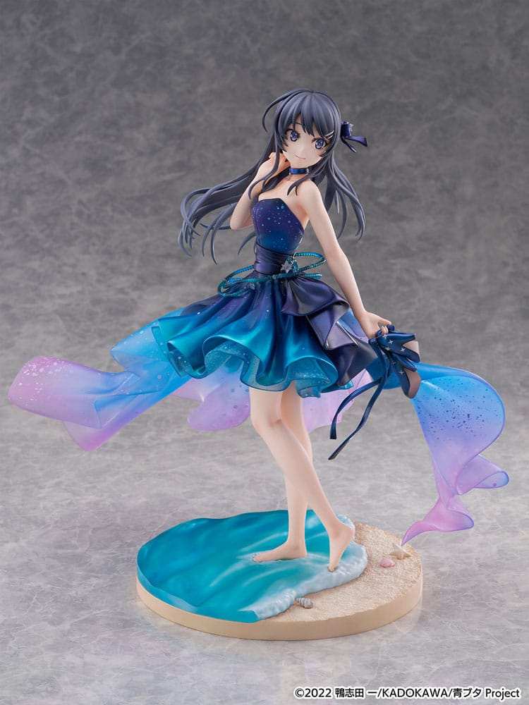 Rascal Does Not Dream of Bunny Girl Senpai PVC Statue 1/7 Mai Sakurajima Starry night sky Ver. 25 cm - Smalltinytoystore