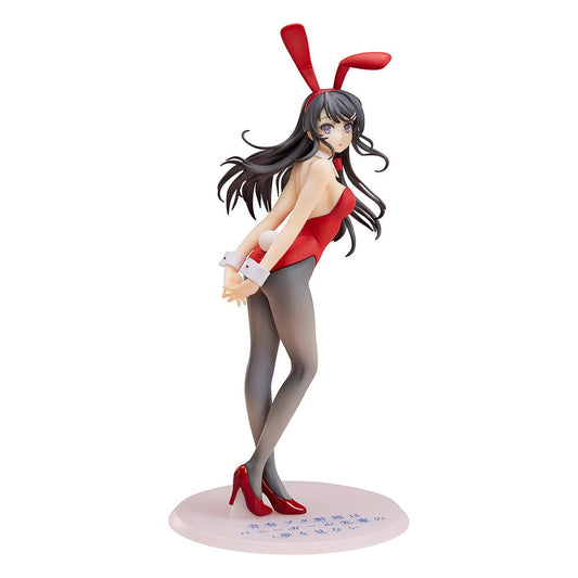 Rascal Does Not Dream of Bunny Girl Senpai Statue 1/7 Mai Sakurajima Red Bunny Girl Ver. 27 cm - Smalltinytoystore