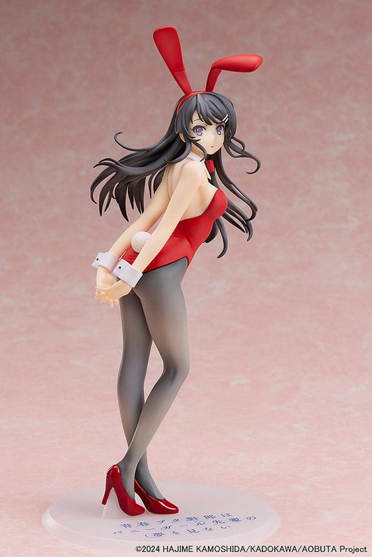 Rascal Does Not Dream of Bunny Girl Senpai Statue 1/7 Mai Sakurajima Red Bunny Girl Ver. 27 cm - Smalltinytoystore