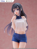 Rascal Does Not Dream of Bunny Girl Senpai Tenitol PVC Statue Mai Sakurajima 31 cm - Smalltinytoystore