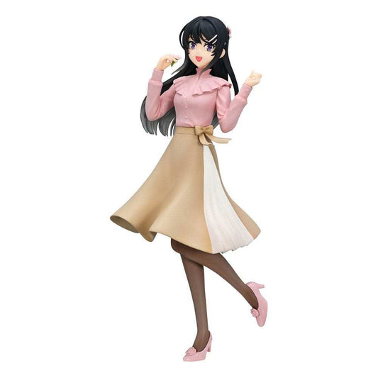 Rascal Does Not Dream of Bunny Girl Senpai Trio-Try-iT PVC Statue Mai Sakurajima Spring Outfit Ver. 21 cm - Smalltinytoystore