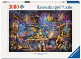Ravensburger Puzzle Drachenbibliothek (3000 Teile) - Smalltinytoystore