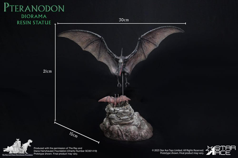 Ray Harryhausen Diorama 1/8 Pteranodon 22 cm - Smalltinytoystore