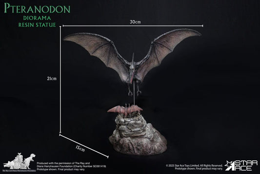 Ray Harryhausen Diorama 1/8 Pteranodon 22 cm - Smalltinytoystore