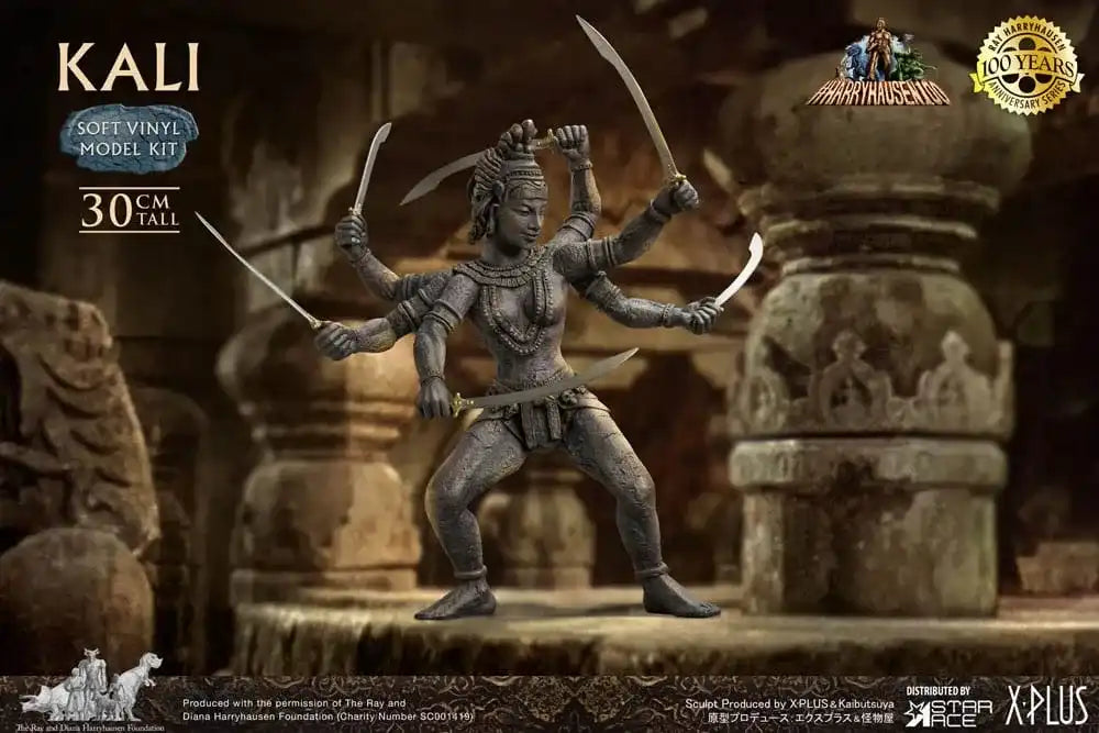 Ray Harryhausen Soft Vinyl Model Kit Kali 30 cm - Smalltinytoystore
