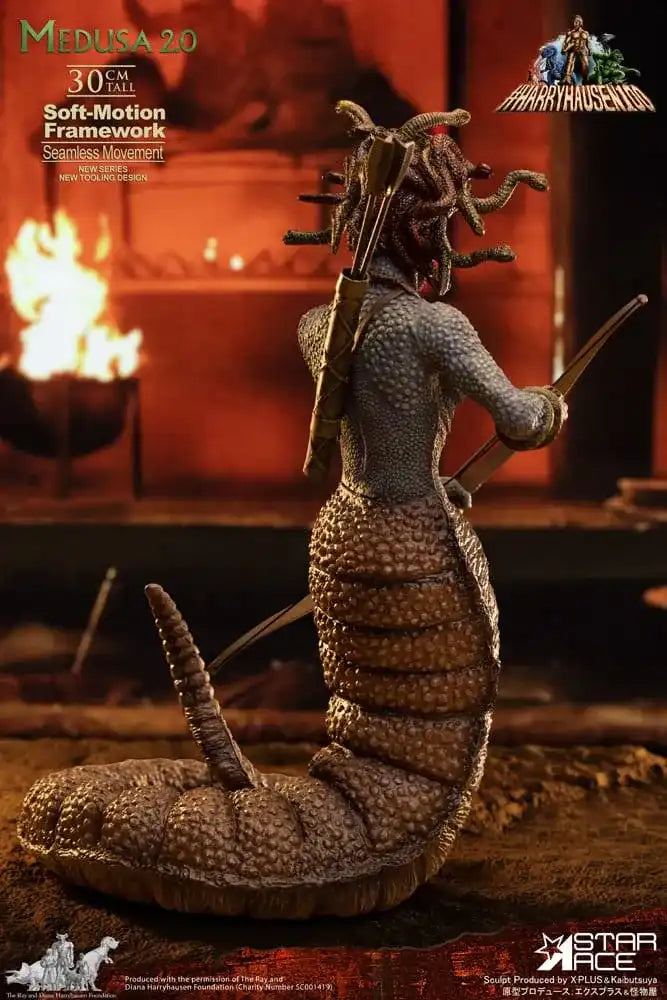 Ray Harryhausens Soft-Motion Series Statue Medusa 30 cm - Smalltinytoystore