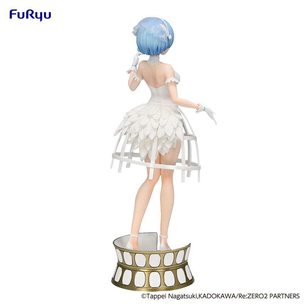 Re: Zero Exceed Creative PVC Statue Rem Cage Dress 22 cm - Smalltinytoystore