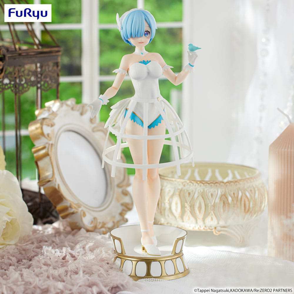 Re: Zero Exceed Creative PVC Statue Rem Cage Dress 22 cm - Smalltinytoystore