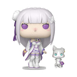 Re:Zero POP!&Buddy Animation Vinyl Figuren Emilia w/Puck 9 cm - Smalltinytoystore