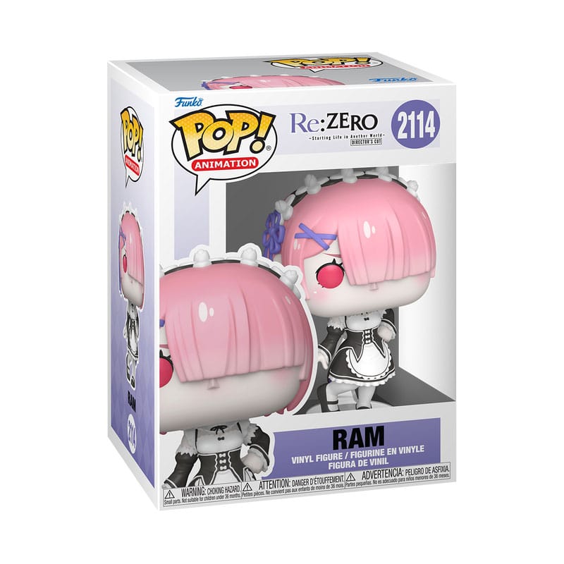 Re:Zero POP! Animation Vinyl Figuren Ram 9 cm - Smalltinytoystore