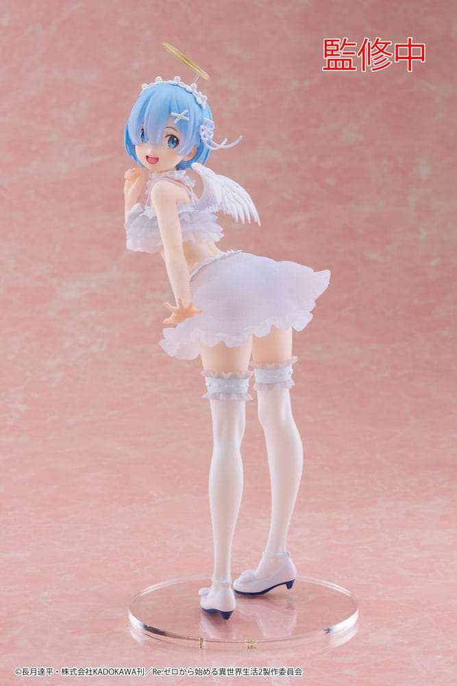 Re:Zero Precious PVC Statue Rem Pretty Angel Ver. 23 cm - Smalltinytoystore