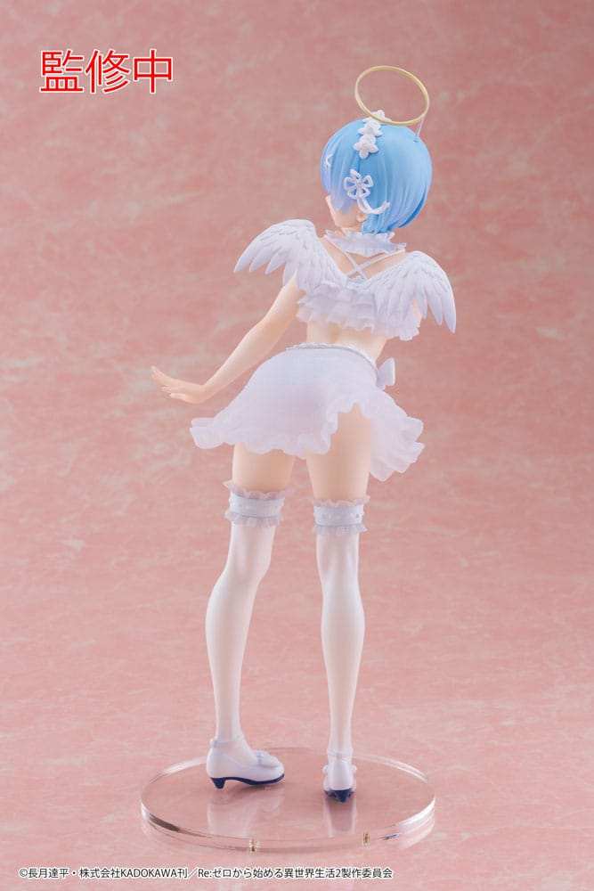Re:Zero Precious PVC Statue Rem Pretty Angel Ver. 23 cm - Smalltinytoystore