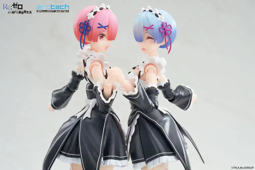 Re:Zero Starting Life in Another World Arctech Posable Series Actionfiguren 2er-Set 1/8 Rem & Ram 20 cm - Smalltinytoystore