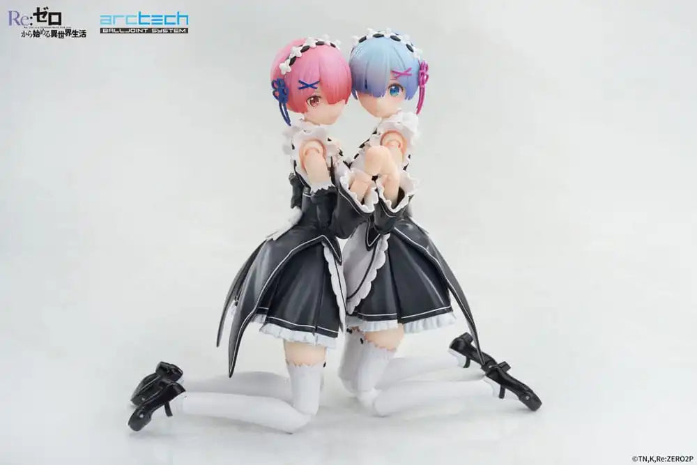 Re:Zero Starting Life in Another World Arctech Posable Series Actionfiguren 2er-Set 1/8 Rem & Ram 20 cm - Smalltinytoystore