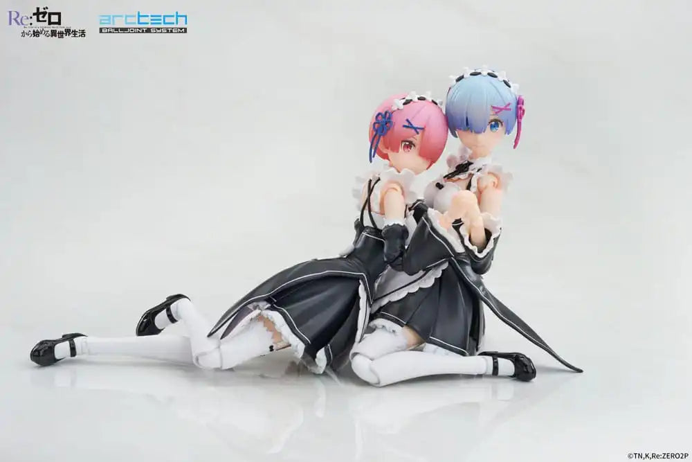 Re:Zero Starting Life in Another World Arctech Posable Series Actionfiguren 2er-Set 1/8 Rem & Ram 20 cm - Smalltinytoystore