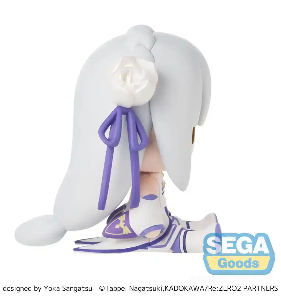 Re:Zero Starting Life in Another World Fuwa Petit Chibi Figur Emilia 8 cm - Smalltinytoystore
