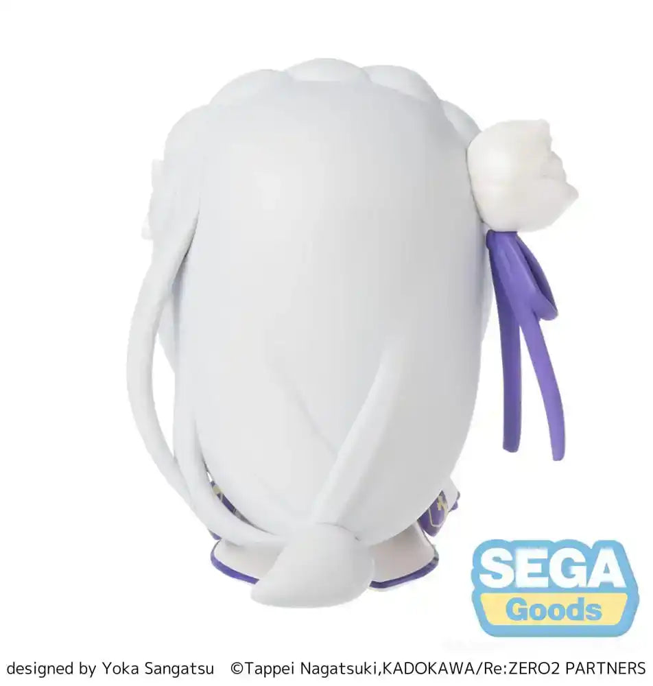 Re:Zero Starting Life in Another World Fuwa Petit Chibi Figur Emilia 8 cm - Smalltinytoystore