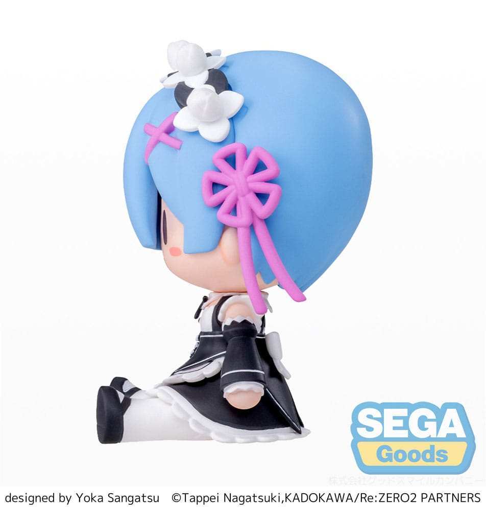 Re:Zero Starting Life in Another World Fuwa Petit Chibi Figur Rem 8 cm - Smalltinytoystore