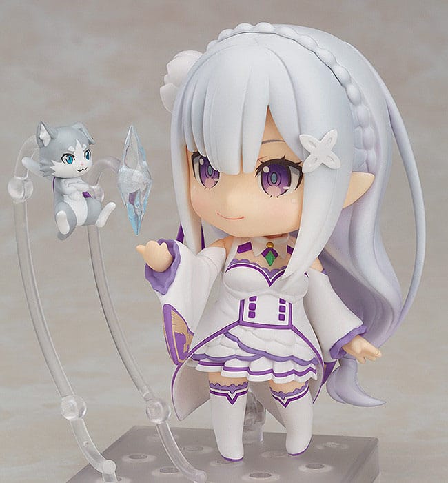 Re:Zero Starting Life in Another World Nendoroid Actionfigur Emilia 10 cm - Smalltinytoystore