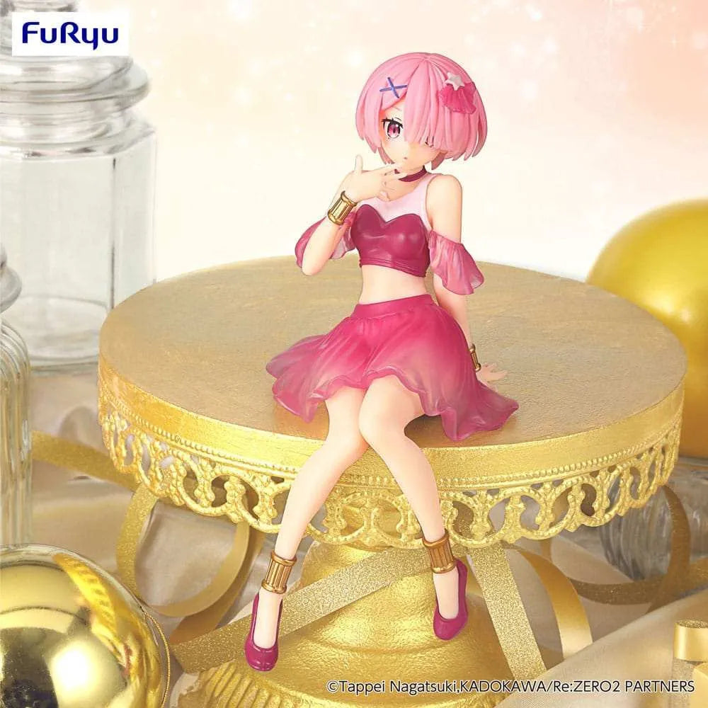 Re:Zero Starting Life in Another World Noodle Stopper PVC Statue Ram Twinkle Party Another Color Ver. 14 cm - Smalltinytoystore