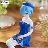 Re:Zero Starting Life in Another World Noodle Stopper PVC Statue Rem Book Girl Ver. 15 cm - Smalltinytoystore