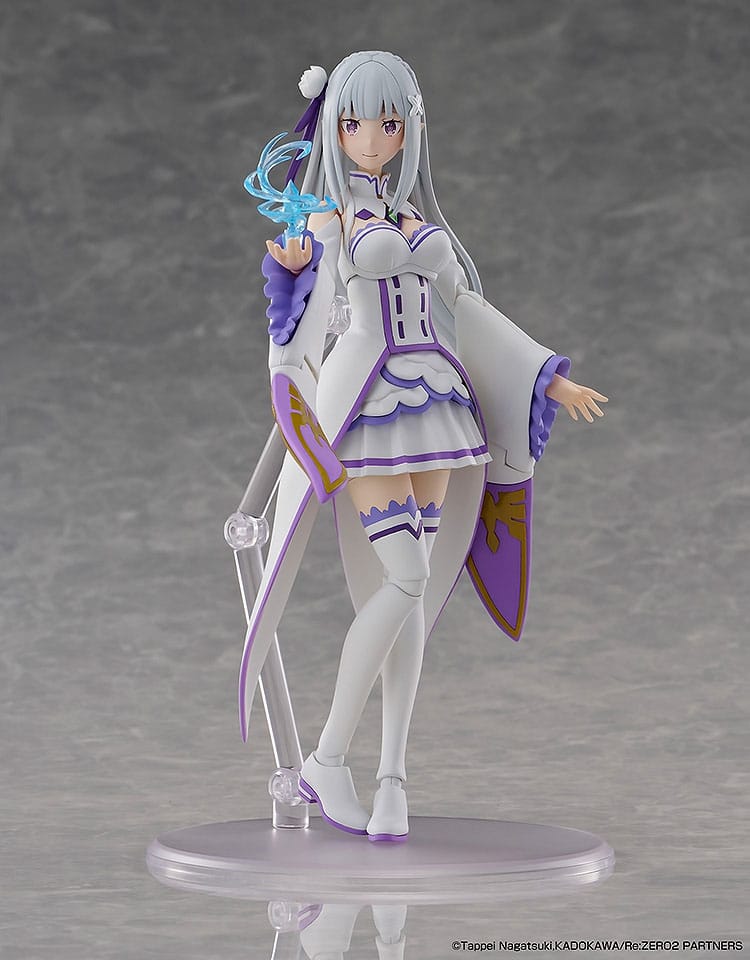 Re:Zero Starting Life in Another World Plastic Model Kit Emilia 16 cm - Smalltinytoystore