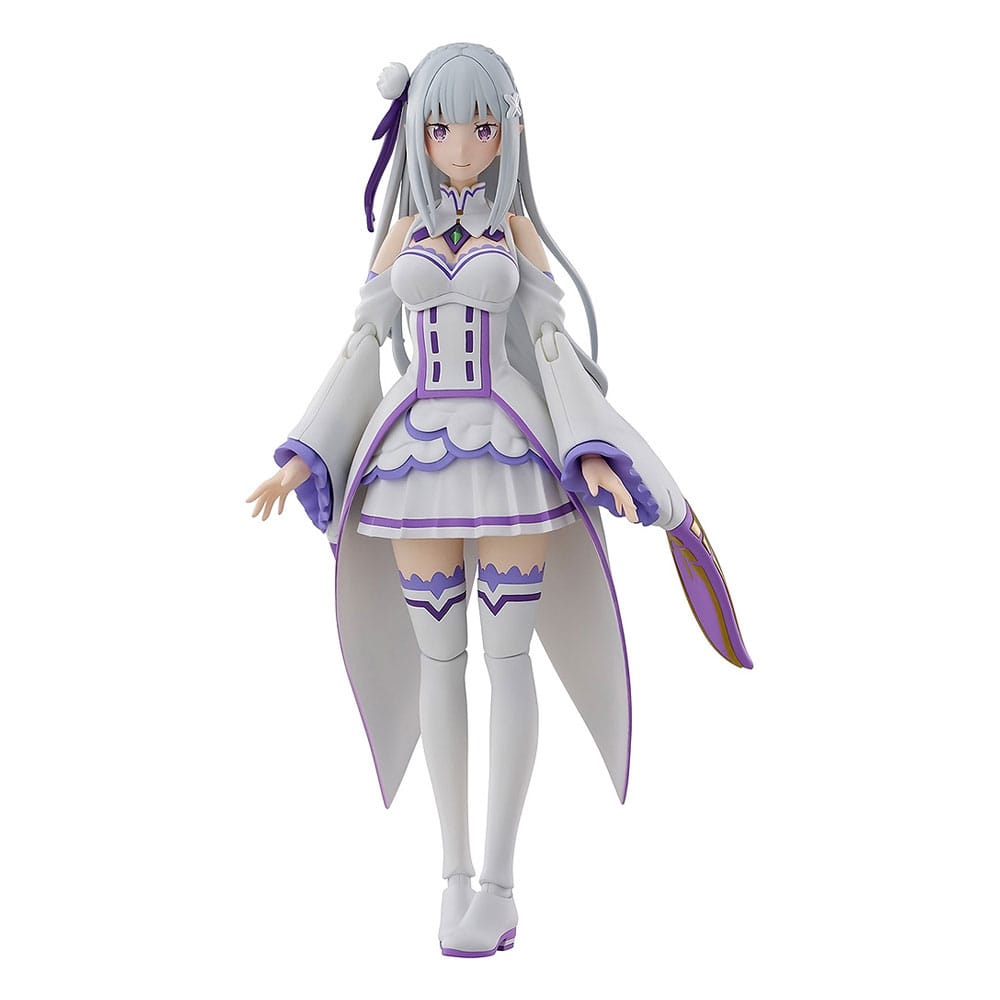 Re:Zero Starting Life in Another World Plastic Model Kit Emilia 16 cm - Smalltinytoystore