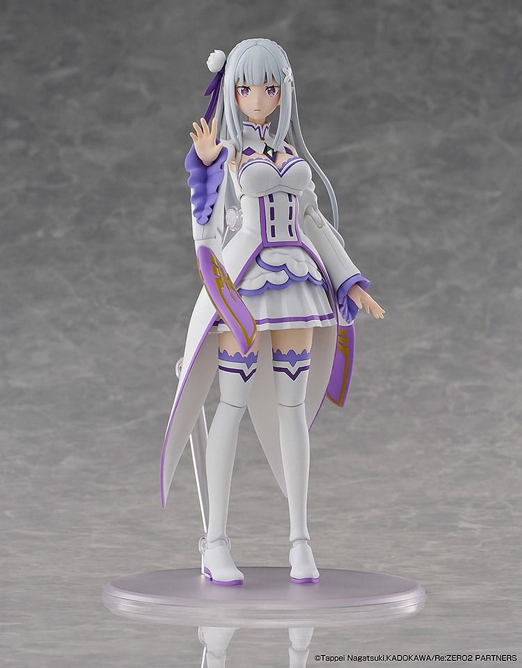 Re:Zero Starting Life in Another World Plastic Model Kit Emilia DX Ver. 16 cm - Smalltinytoystore